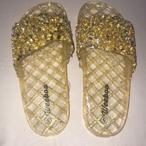 Gold slides